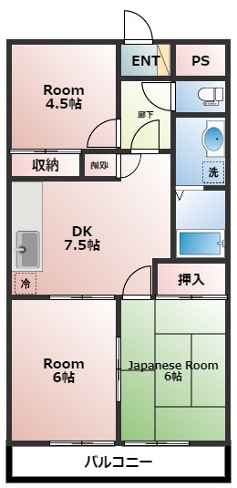 パークヒルズ東所沢の間取り