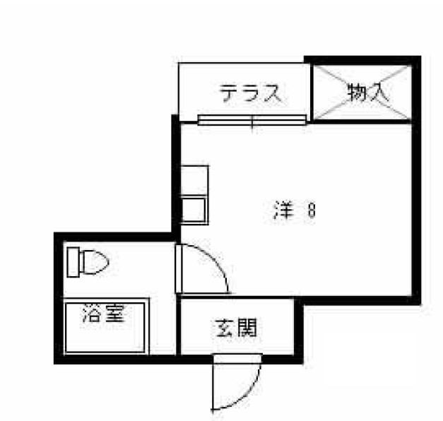 フレッシュコーエイの間取り