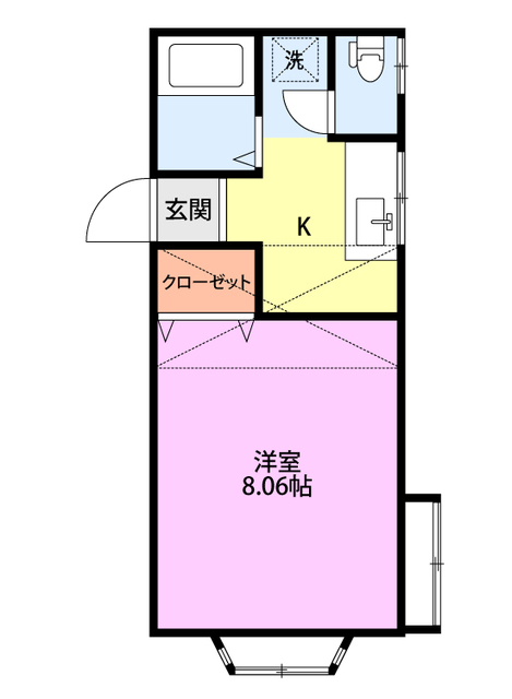 ジュネスIIIの間取り