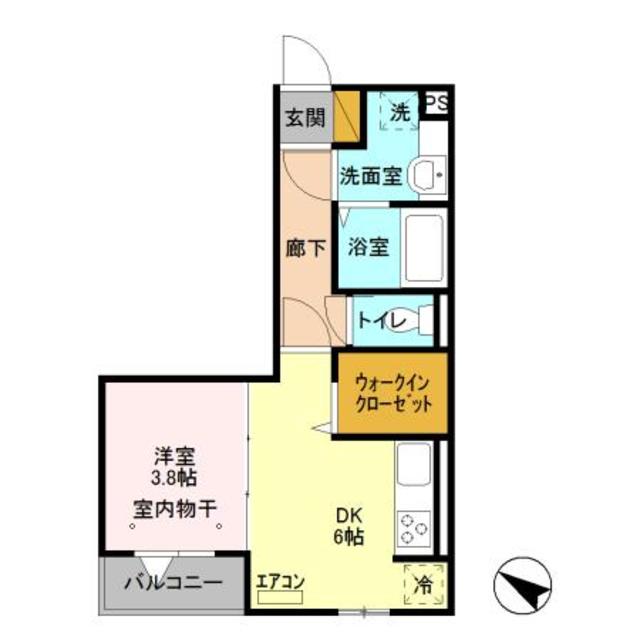 コンフォールドミール北松戸の間取り