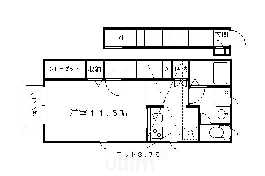 フレディ一条の間取り