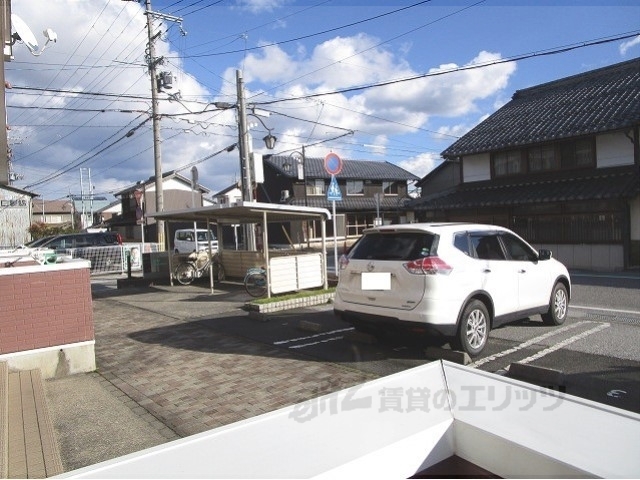 【長浜市分木町のアパートの眺望】