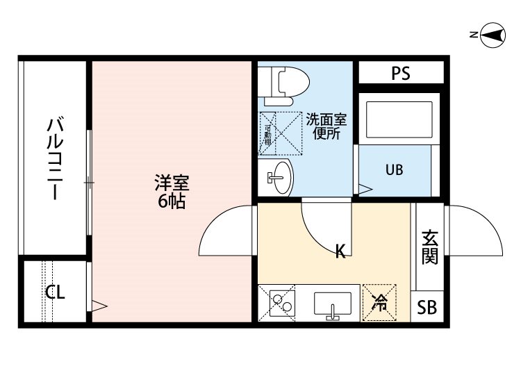 メゾン風月の間取り