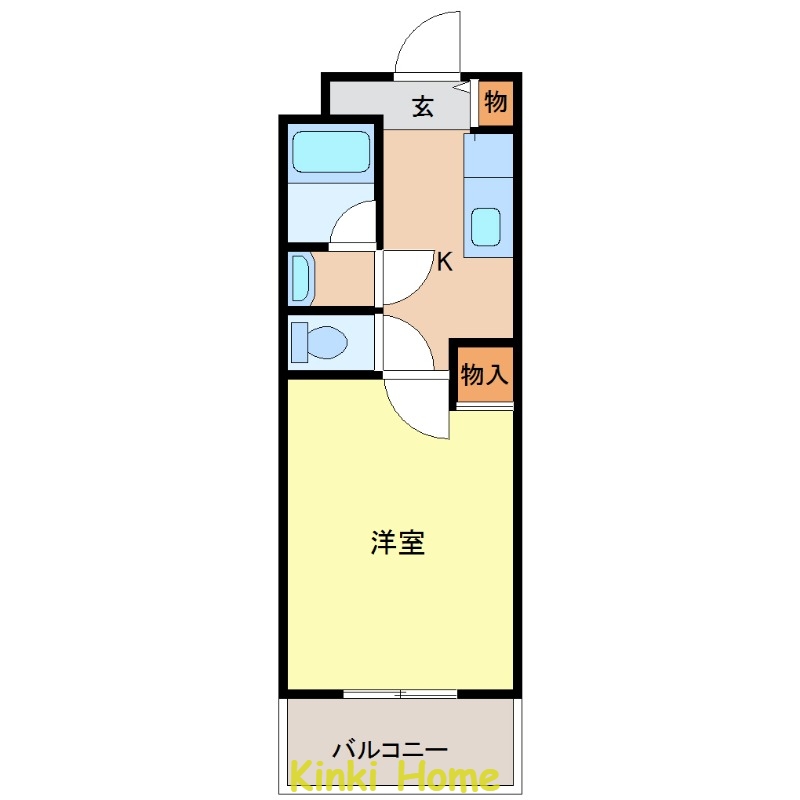 フジパレス太田の間取り