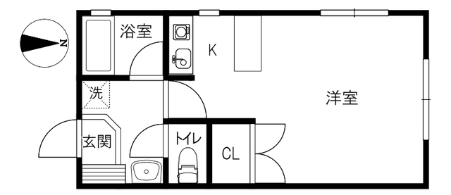 ハイヒルズの間取り