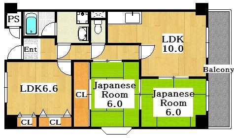 コンフォートステージIIの間取り