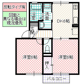 ハイツ・アルカンシェルの間取り