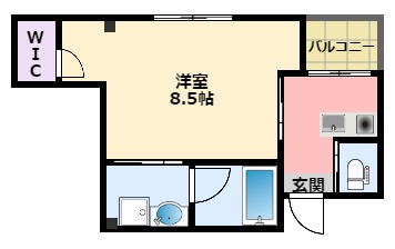 ウエスタン武庫川の間取り