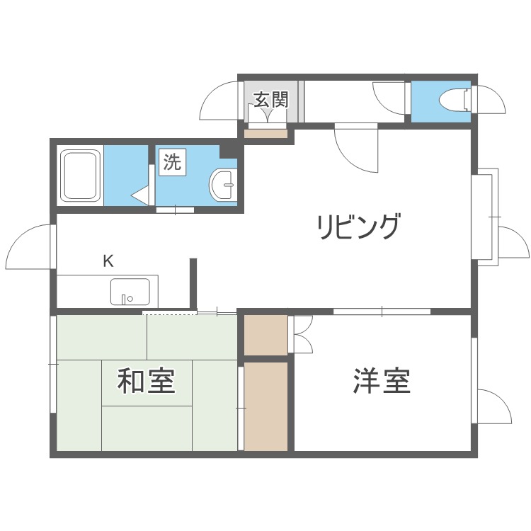 【コートソアラの間取り】