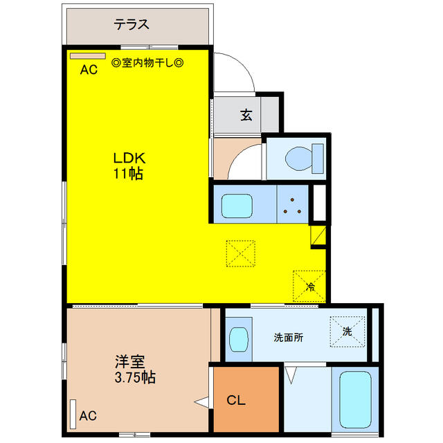 リワナの間取り