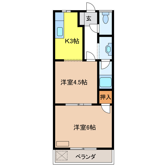 アーバンハウスＴＡＫＡＤＡの間取り