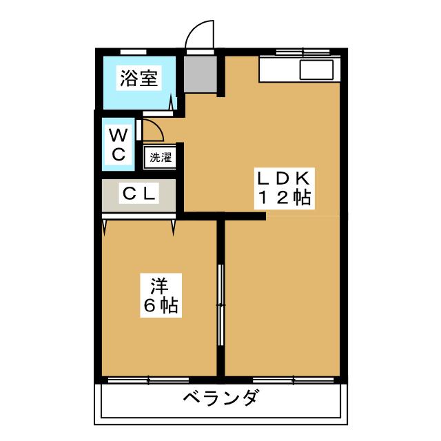 コンシェール池田ＡＢの間取り