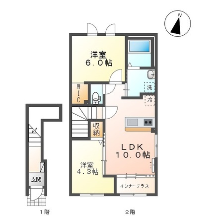 ハーヴェストの間取り