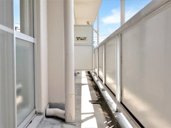 バルコニー　ビレッジハウスの同一物件・同一タイプの間取りの写真です