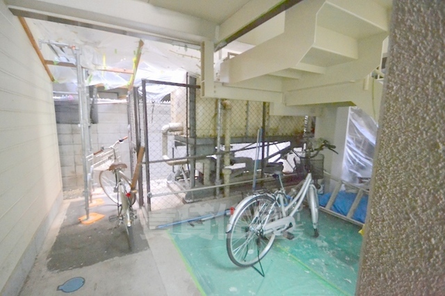 駐車場　駐輪場