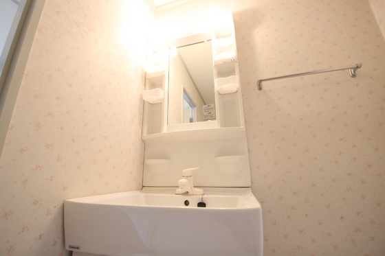 洗面設備　※別号室の写真です