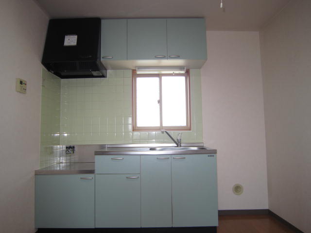 キッチン　ガスコンロ付きます！