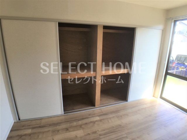 収納　収納があります