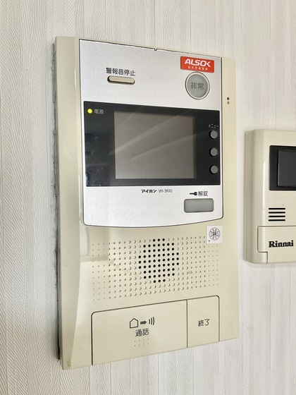 セキュリティ　モニター付きオートロック