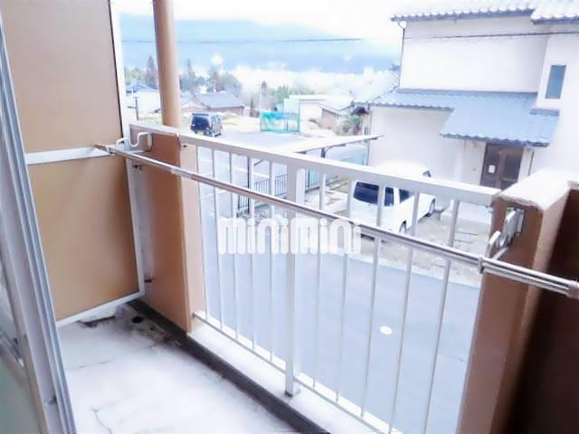 バルコニー　晴れた日には布団も干せます。