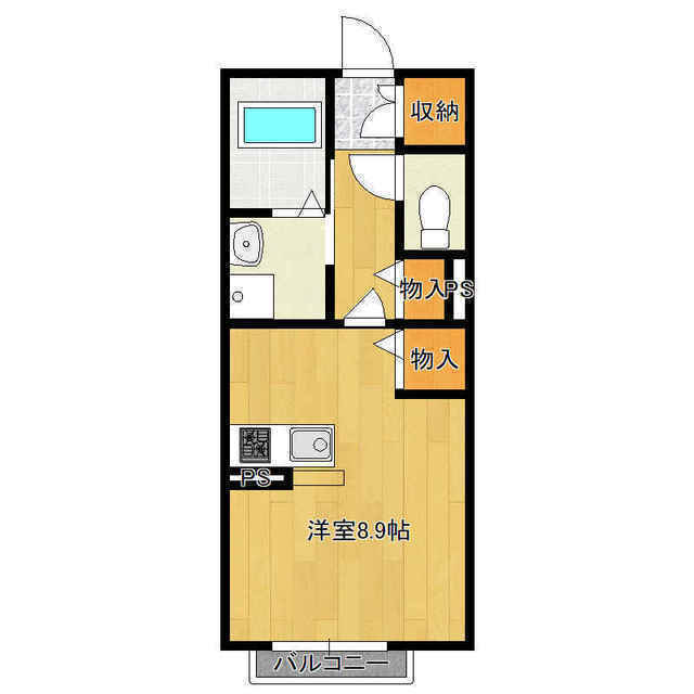 アンビハウス美浦の間取り