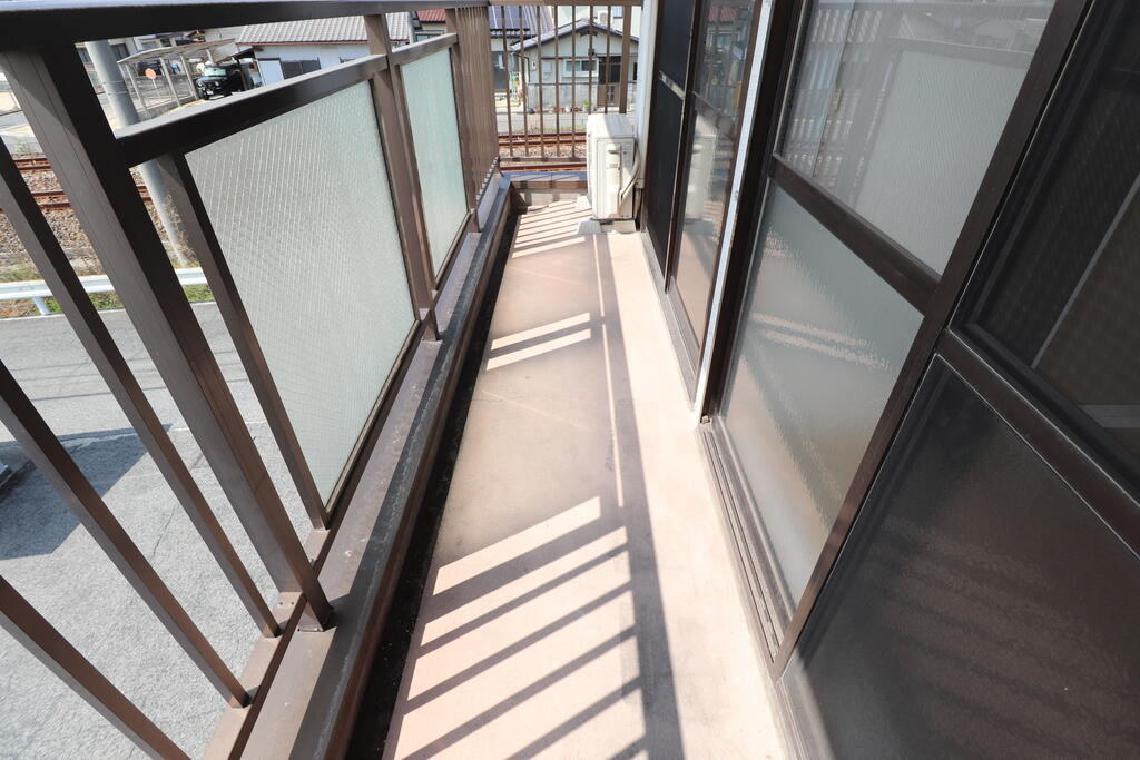 バルコニー　日当たりの良いバルコニー♪