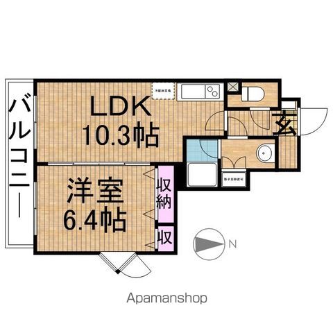 レジディア笹塚の間取り写真