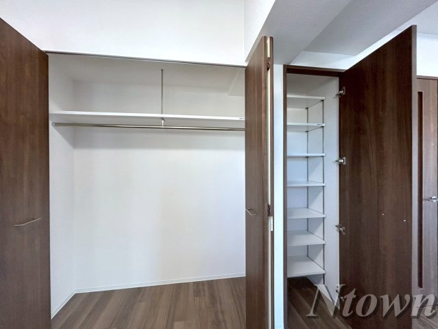 収納　ちょっとした収納スペースも充実しています