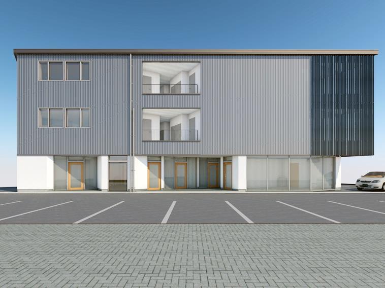 建物外観　外観イメージ※若干色は異なります。