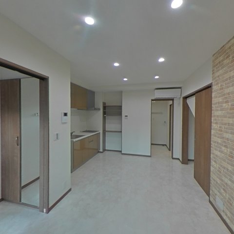 居室・リビング　柔らかな色調の居室