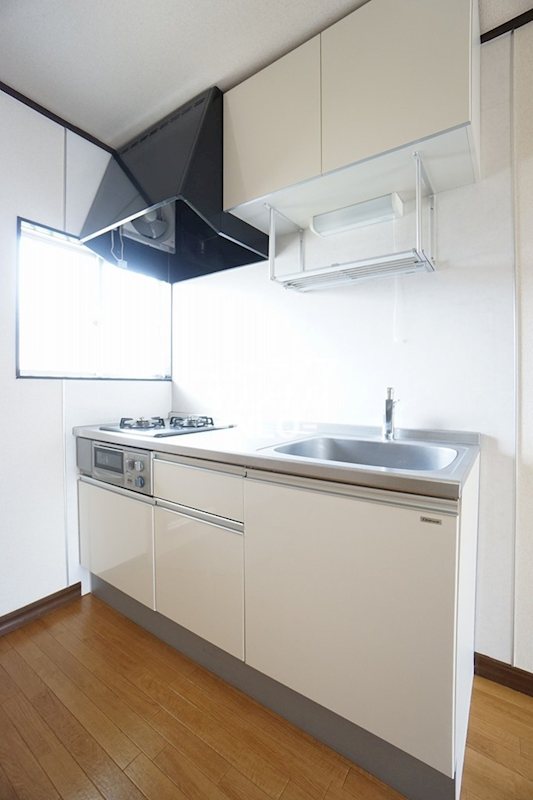 キッチン　お料理の幅が広がるグリル付き2口コンロキッチン☆