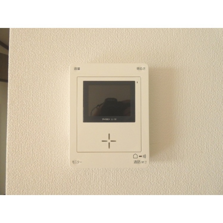 セキュリティ　ＴＶモニターホンも設置済みです