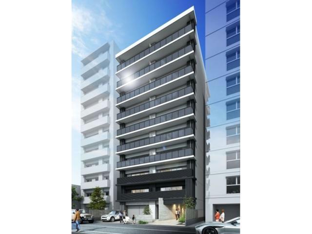 建物外観　完成模型図