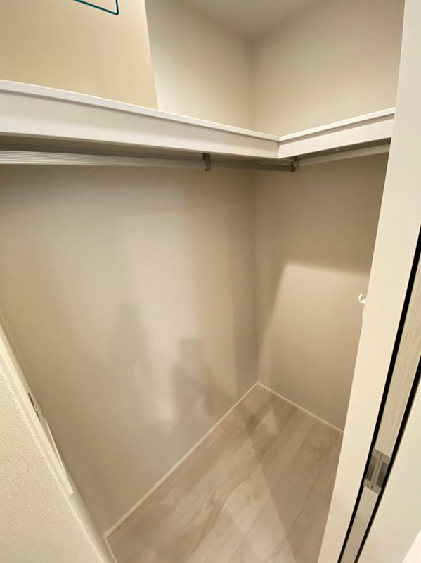 収納　広々したウォークインクローゼット！