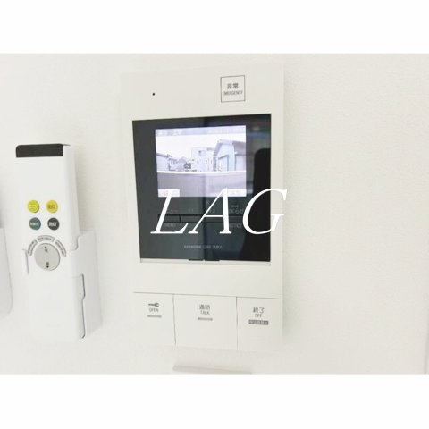 セキュリティ　モニター付きインターフォンです。