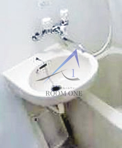 洗面設備　洗面台です。