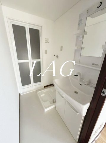 洗面設備　洗面台です。