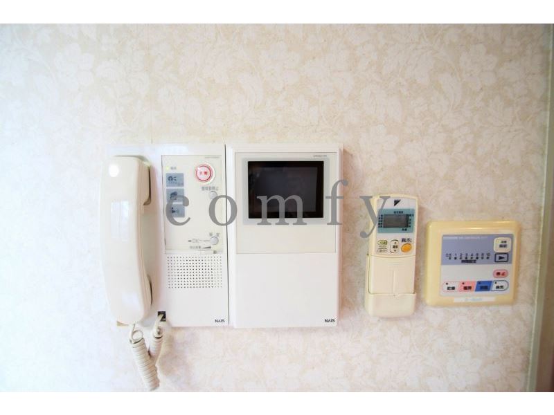 セキュリティ　安心のモニター付きインターホン