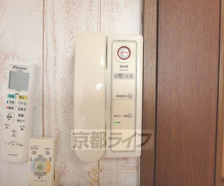 セキュリティ　インターホンです。