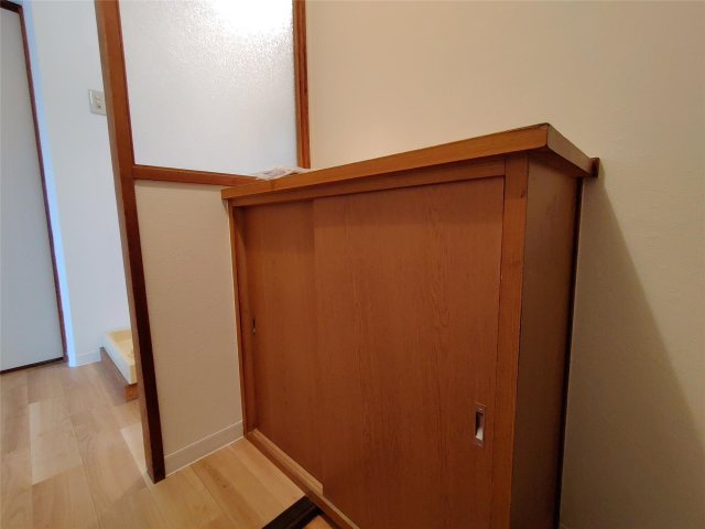 玄関　収納もある玄関です