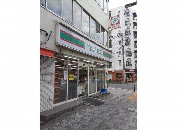 コンビニ　ローソンストア100 LS川崎さつき橋店（コンビニ）まで405m