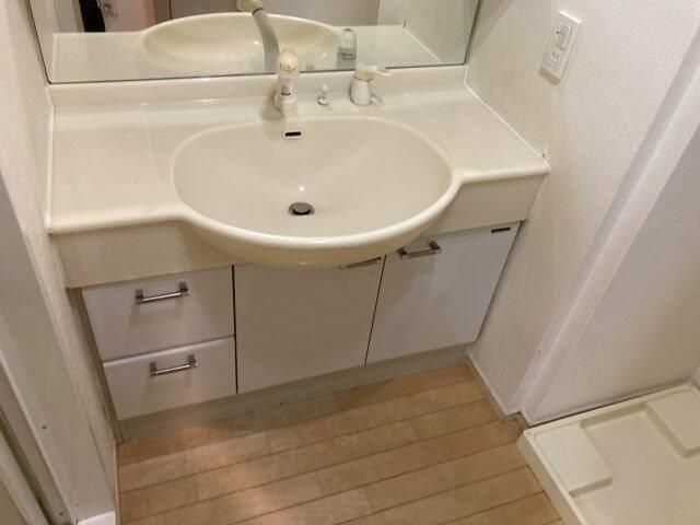 洗面設備　洗面所です