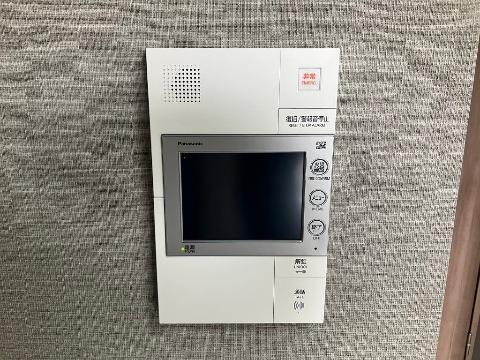 セキュリティ　カメラ付インターホン（イメージ）