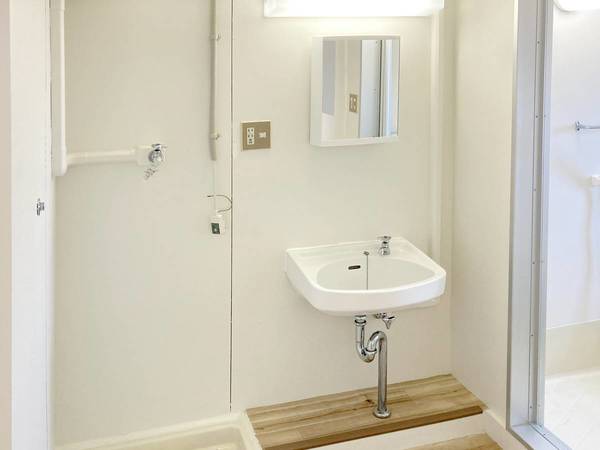 洗面設備　ビレッジハウスの同一物件・同一タイプの間取りの写真です