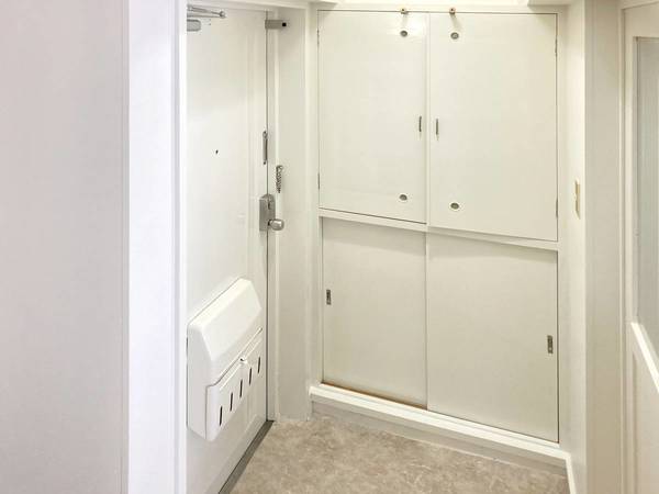 玄関　ビレッジハウスの同一物件・同一タイプの間取りの写真です