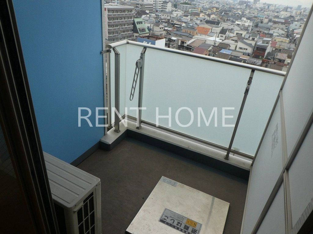 バルコニー　南向きベランダです