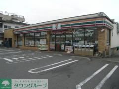 コンビニ　セブンイレブン足立鹿浜店（コンビニ）まで522m