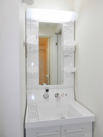 洗面設備　「b CASA山下町」