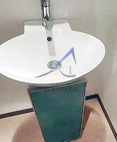 洗面設備　洗面台です。