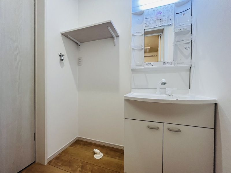 洗面設備　同メーカー施工例